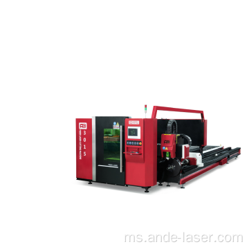 Mesin pemotong laser plat logam dan gentian paip